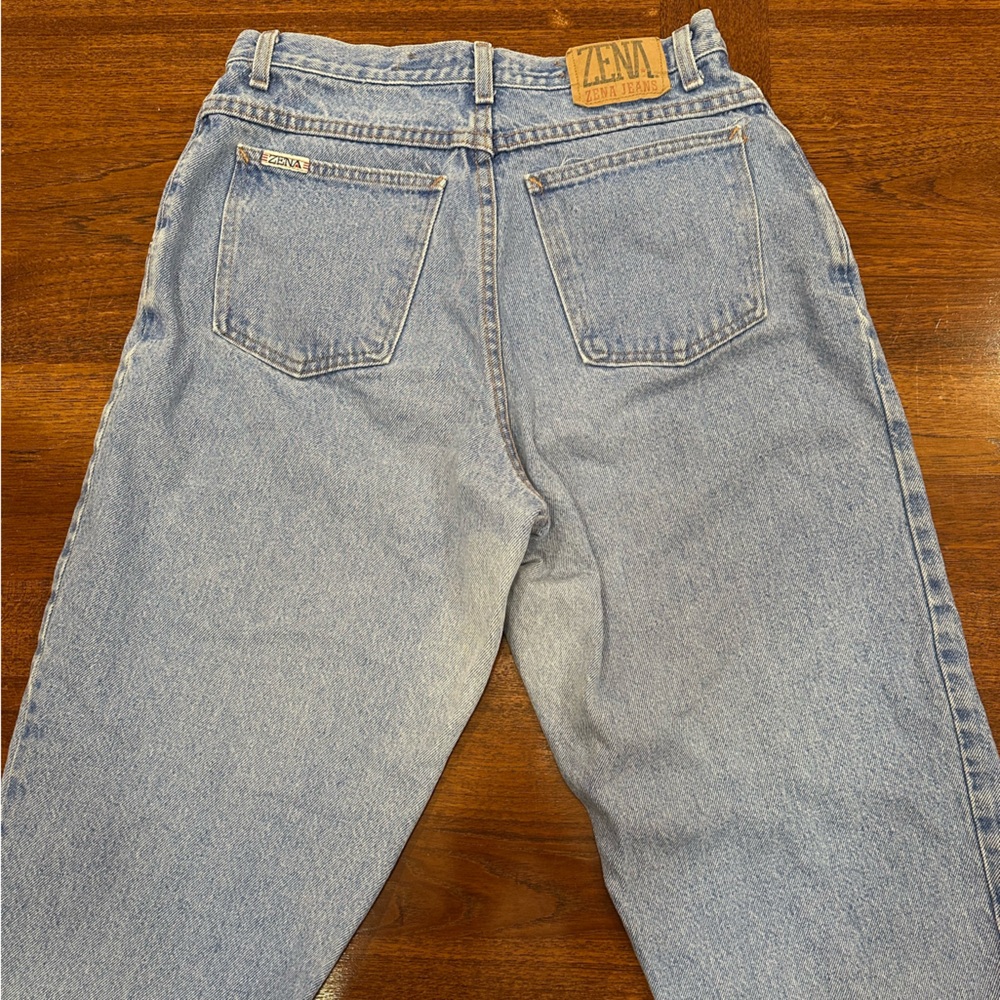 EUC Vintage Zena Jeans High Waisted Mom Jeans, Size 14 - Picture 9 of 11